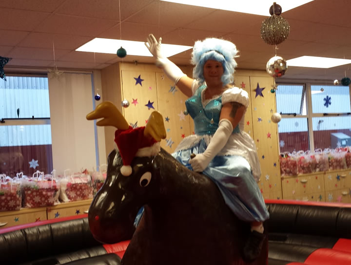 Rodeo reindeer hire Wales
