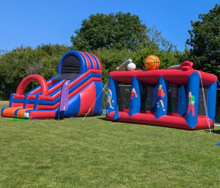 3-in-1 Inflatable Fun Game Hire South Wales Inflatable 3-in-1 Game Hire South Wales