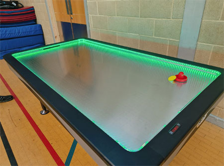 Led Air Hockey Table Hire