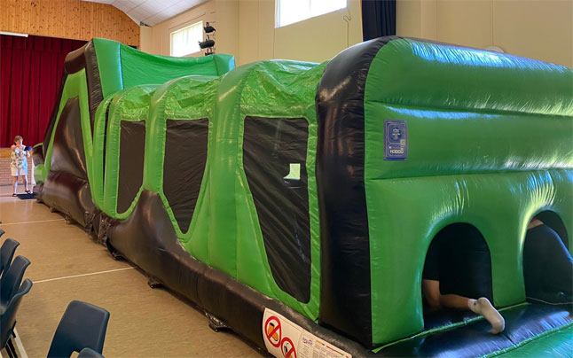 Obstacle Course Hire green