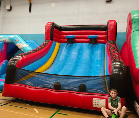 Inflatable Basketball Shootout Wales