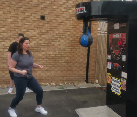 Boxing Machine Hire Wales