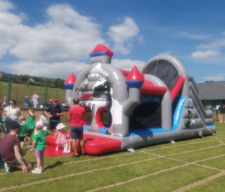 Dragon Obstacle Course Setup
