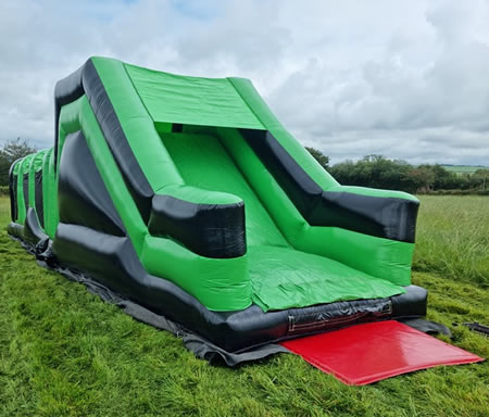 Green Inflatable Course Wales