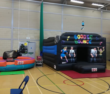 Boogie Bounce Outdoor Setup