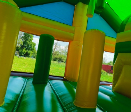 Inside view of jungle castle