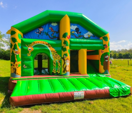 Jungle Multi Play Castle Hire in Wales Jungle Multi Play Castle Hire Wales