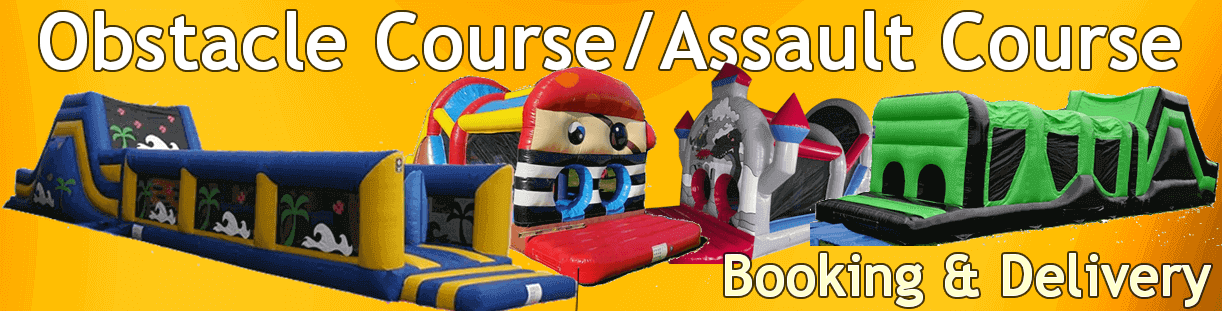 large obstacle course hire wales