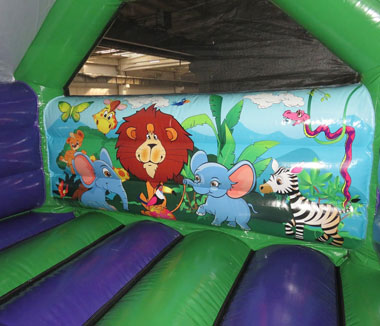 Lion 3D Slide Combo Castle artwork