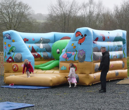 Sea Themed Combo Bouncy Castle Wales Sea Themed Combo Bouncy Castle Wales