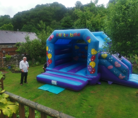 Children enjoying Combo Castle
