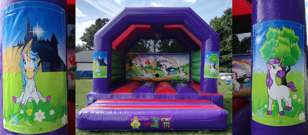 unicorn bouncycastle hire