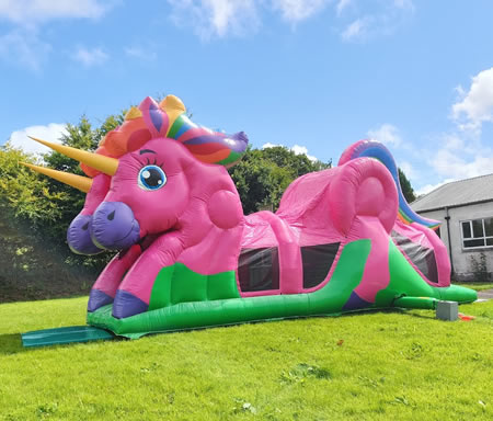 Unicorn Inflatable Course Wales