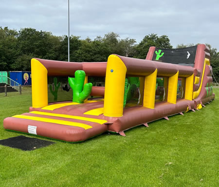 Western inflatable slides Wales